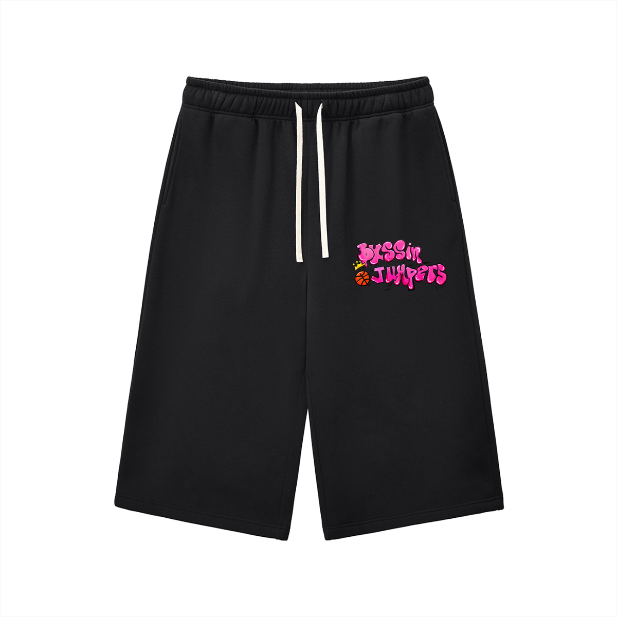 Street Pink Long Shorts