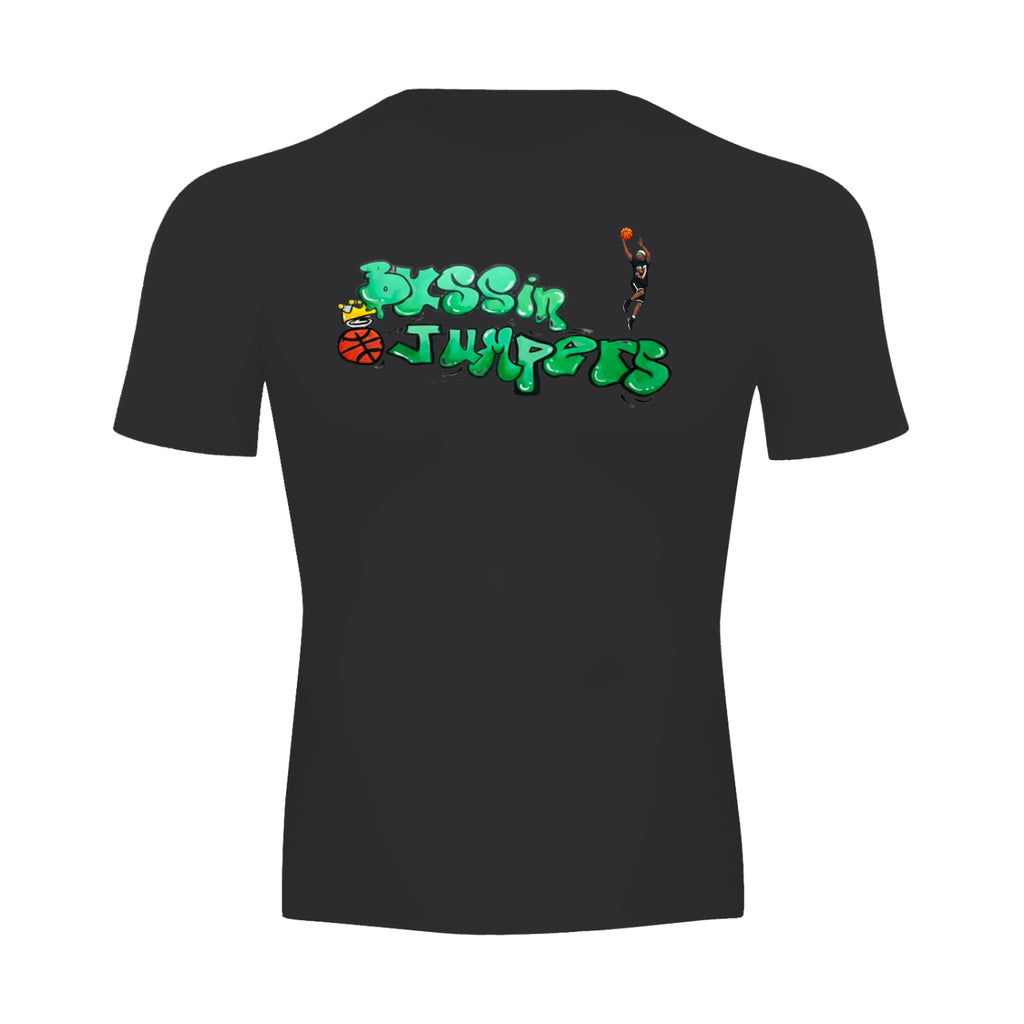Black & White & Grey Compression Shirt
