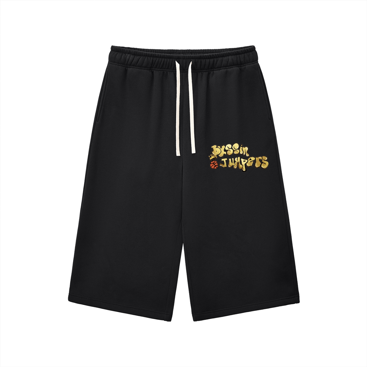 Street Gold Long Shorts