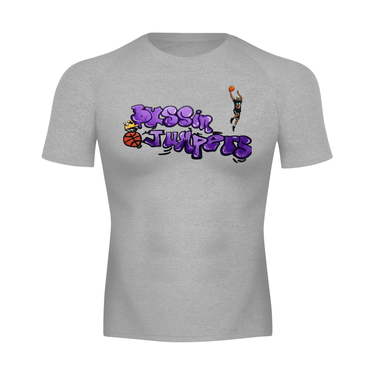 Street Purple Compression Shirt
