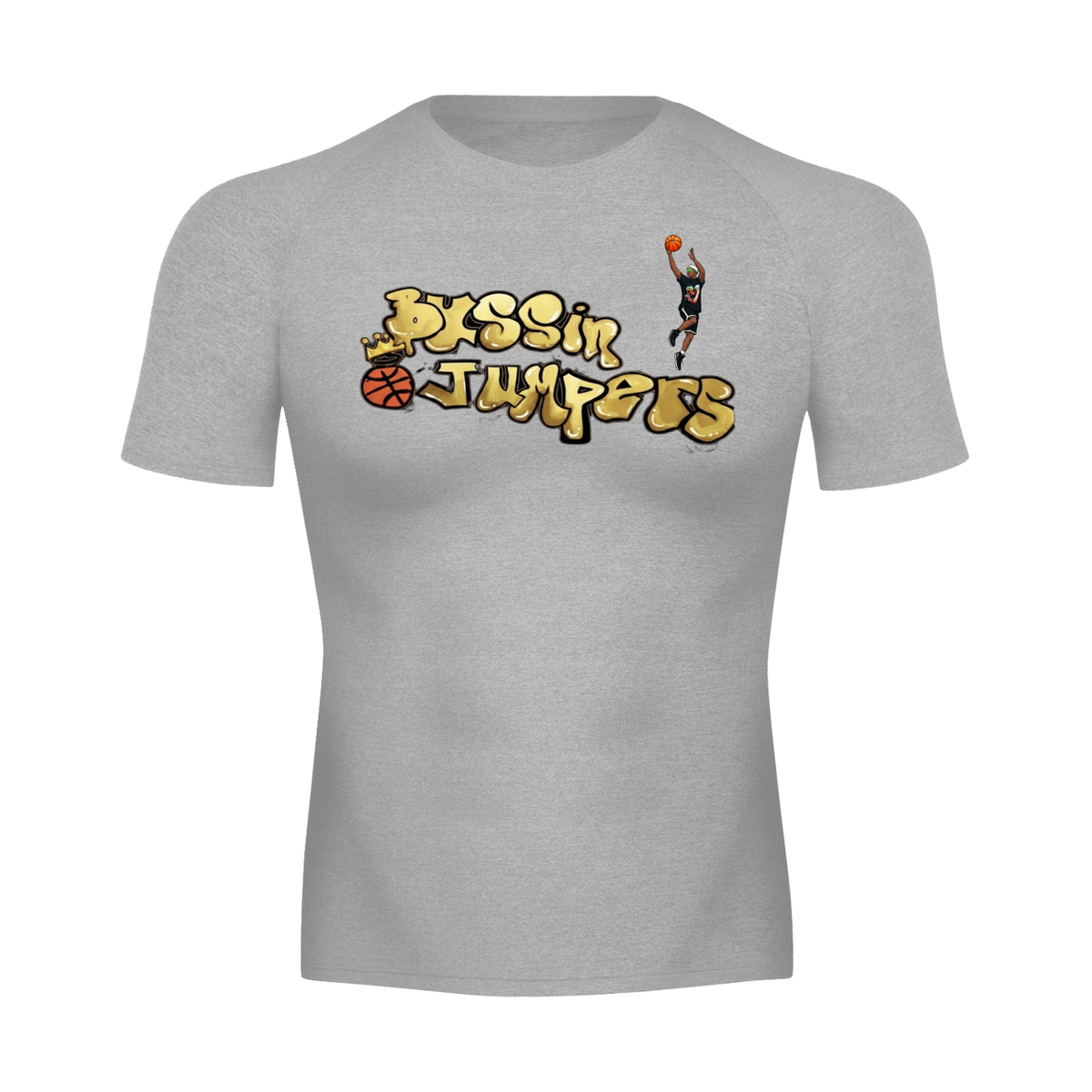 Street Gold Compression Shirts