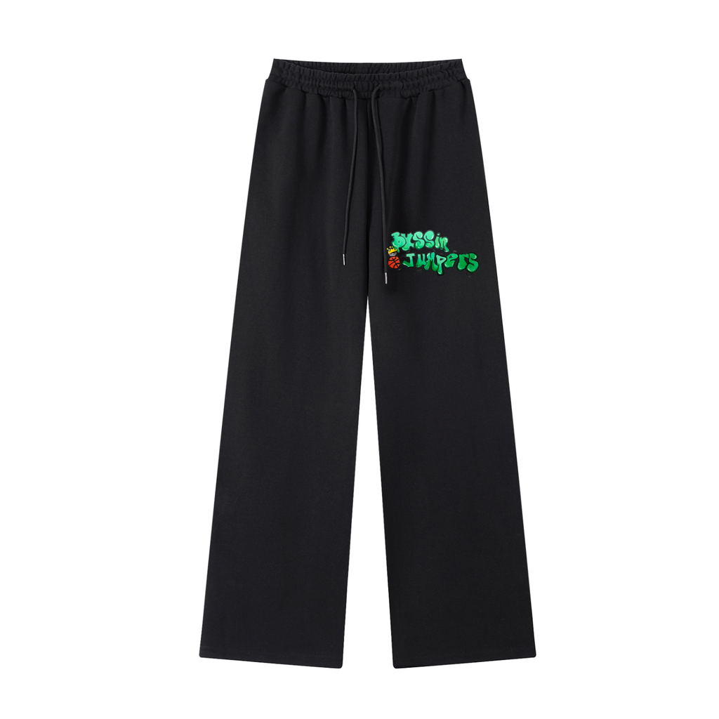 Essential Street Green Straight-Leg Sweatpants