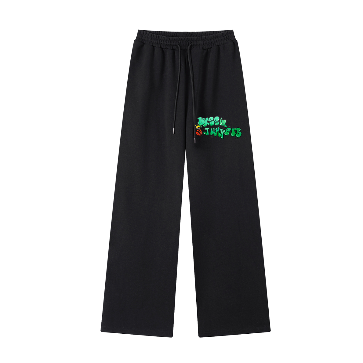Essential Street Green Straight-Leg Sweatpants