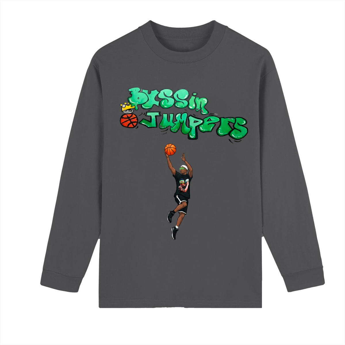 Black & White & Grey Long Sleeve Shirts