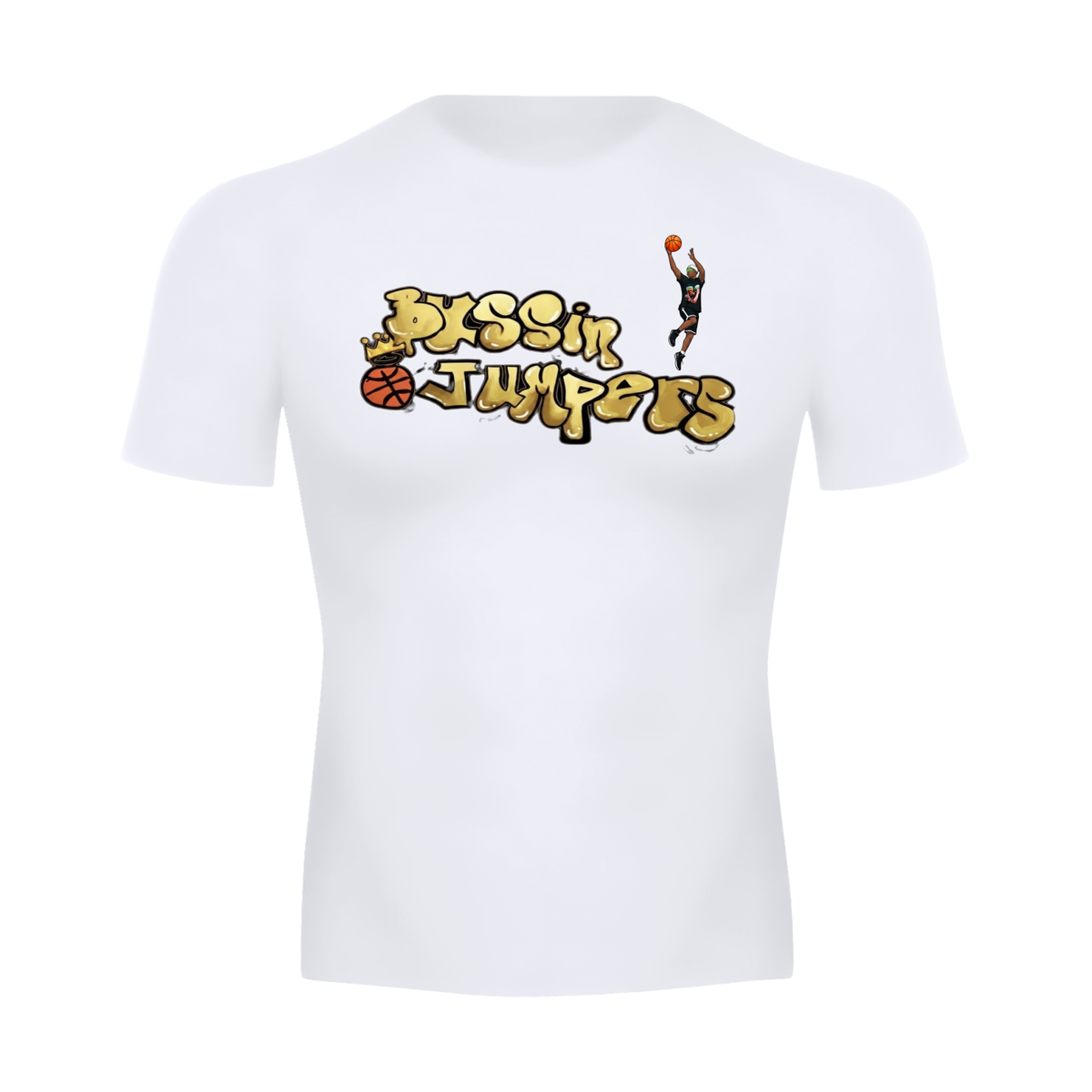 Street Gold Compression Shirts