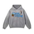 Street Jean Blue Oversized Hoodie
