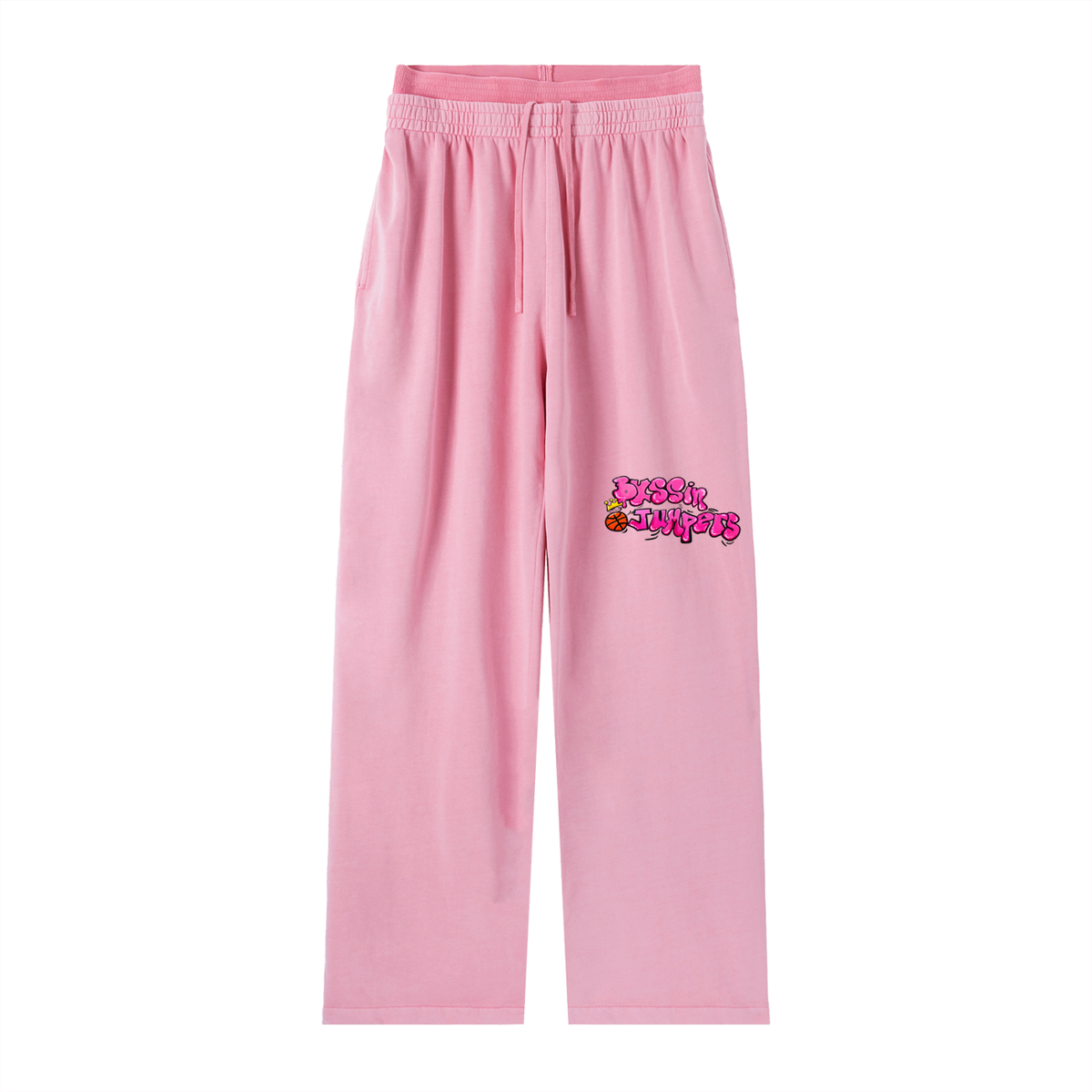 Vintage Street Pink Washed Waist Pants