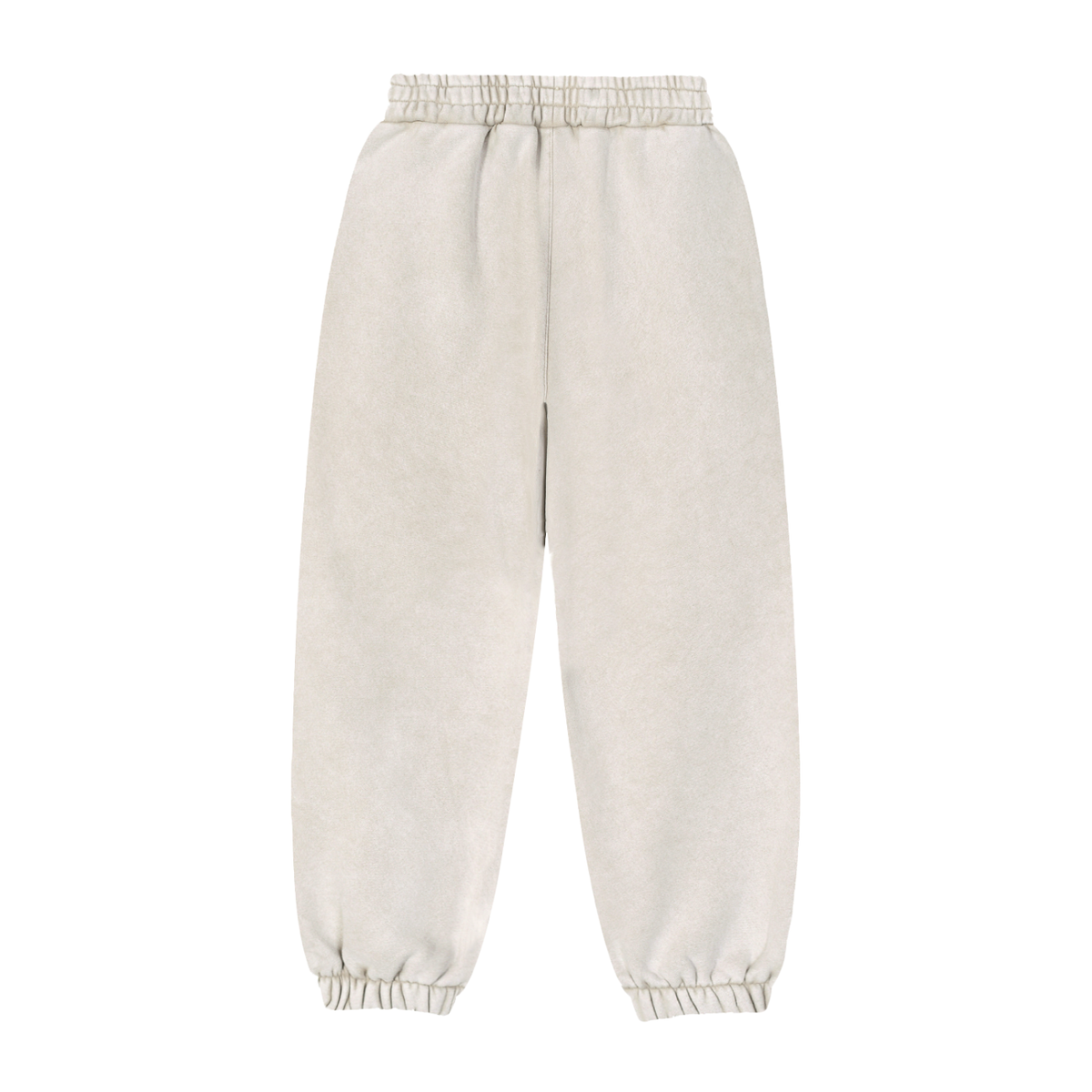Black & Light Gray & Street Green Jogger Sweatpants