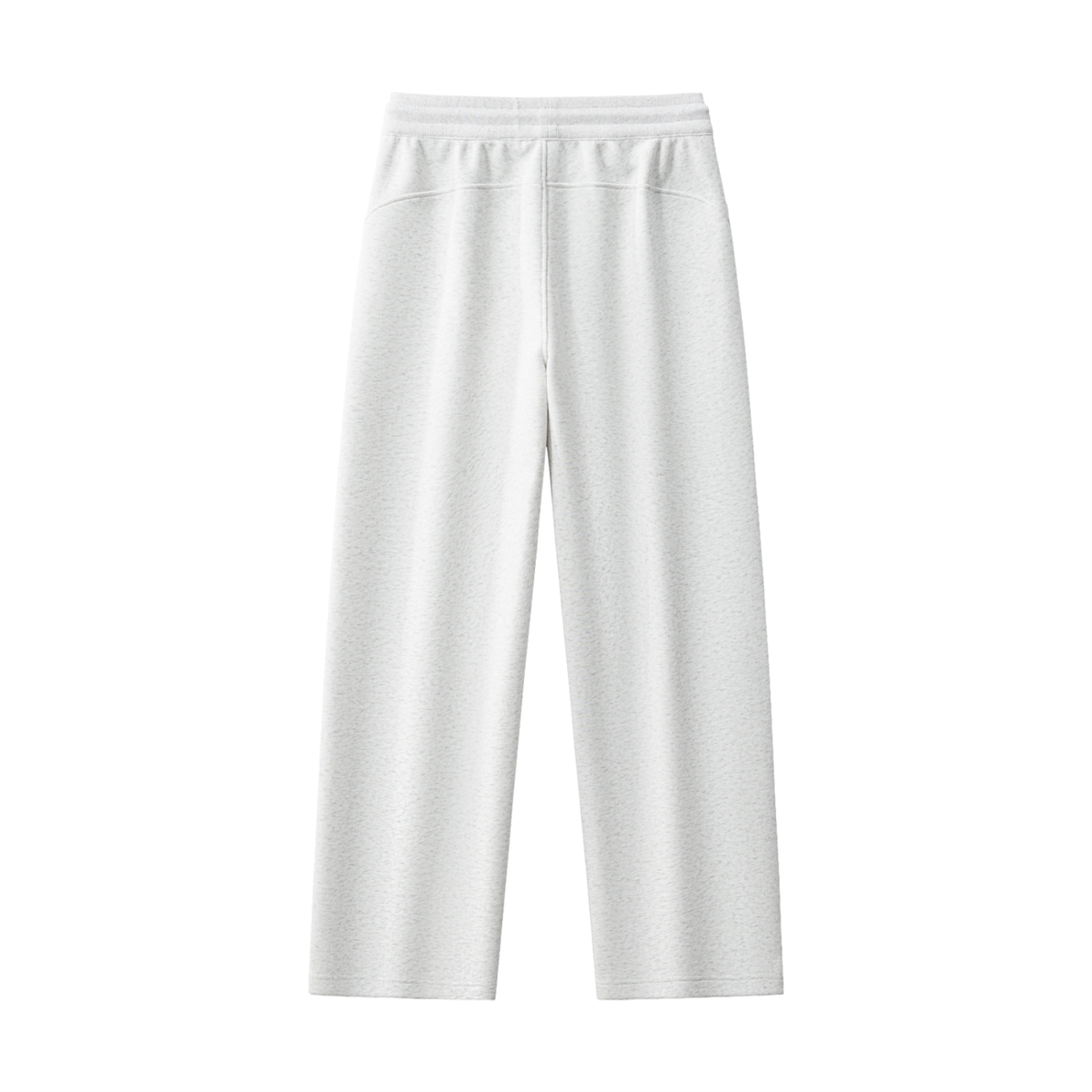 Essential Pink Drawstring Straight-Leg Sweatpants