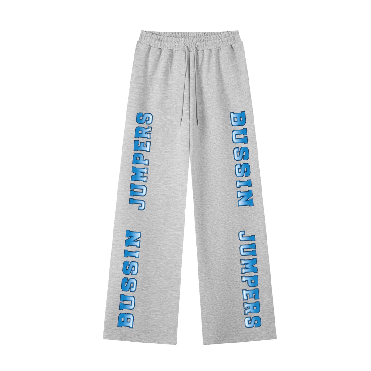 Essential Jean Blue Straight-Leg Sweatpants