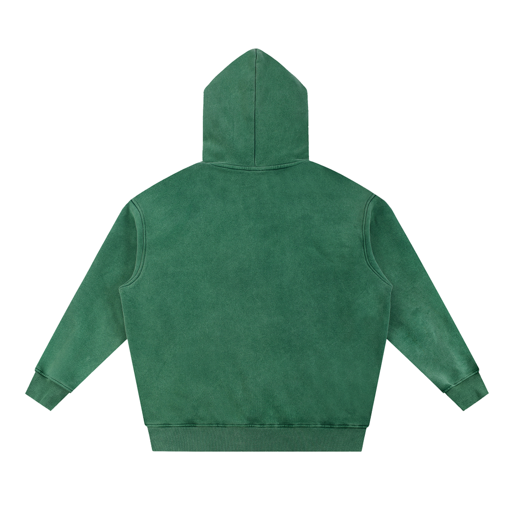 Street Gold & Red Oversize Hoodie
