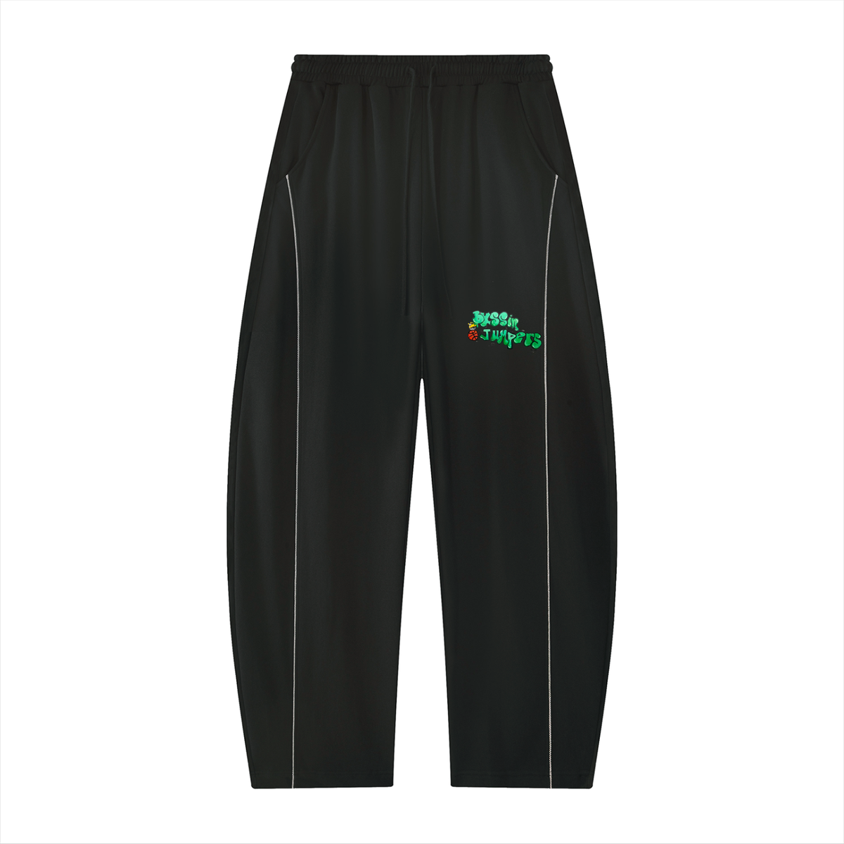 Street Green Barrel Leg Sweatpants