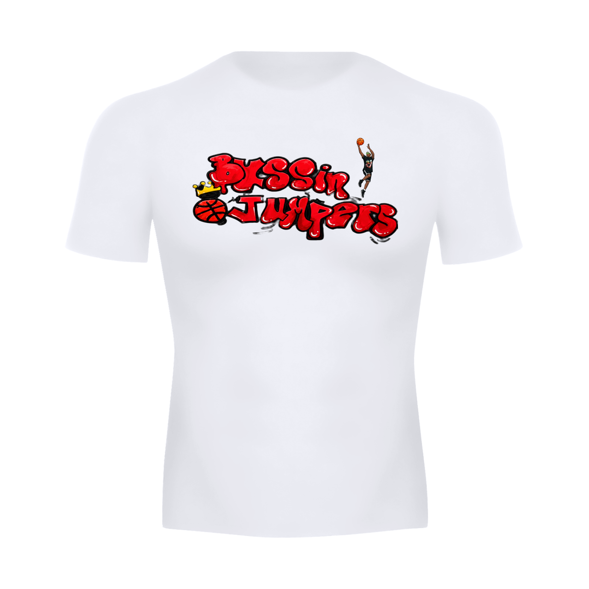 Street Red Compression Shirt