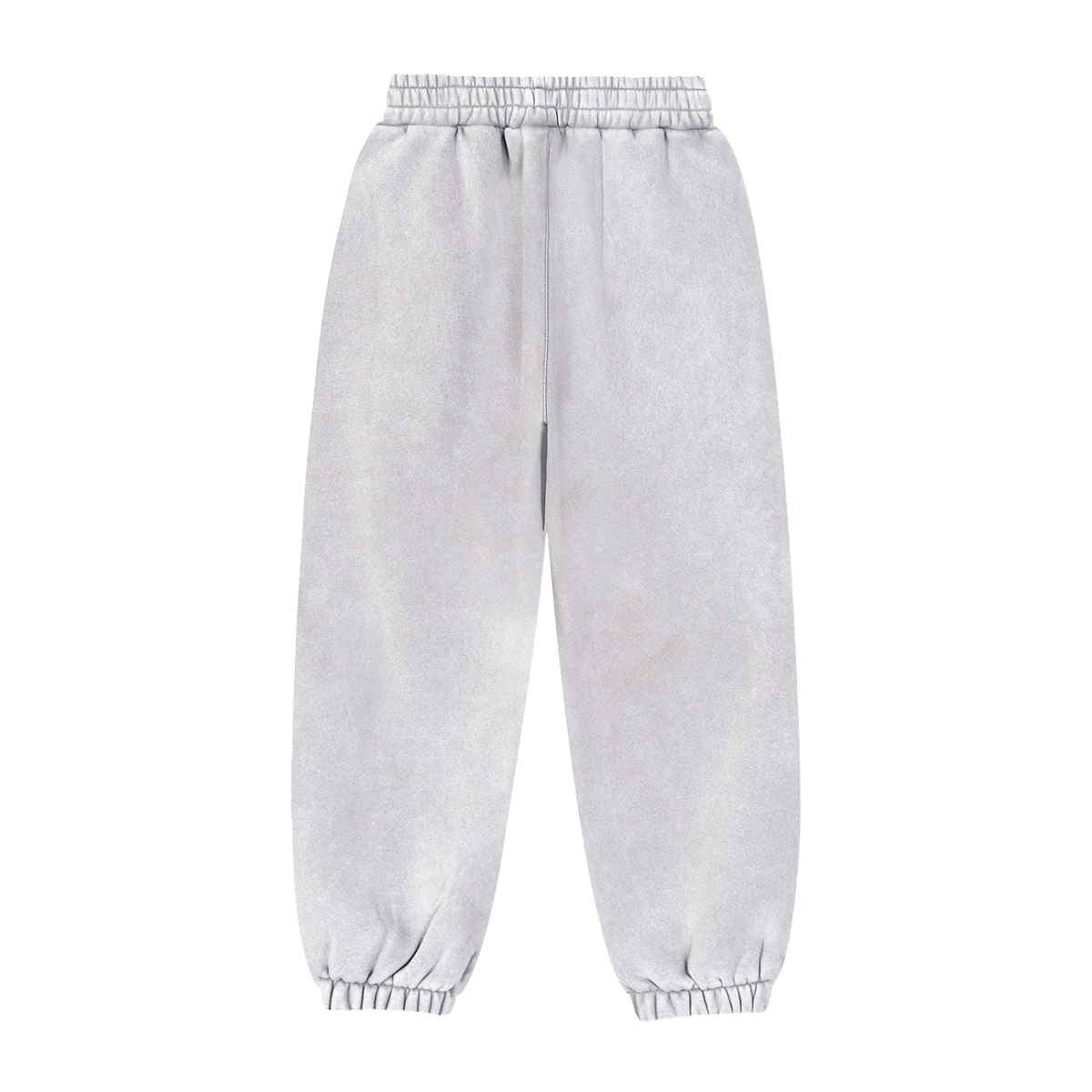 Black & Light Gray & Pink Jogger Sweatpants
