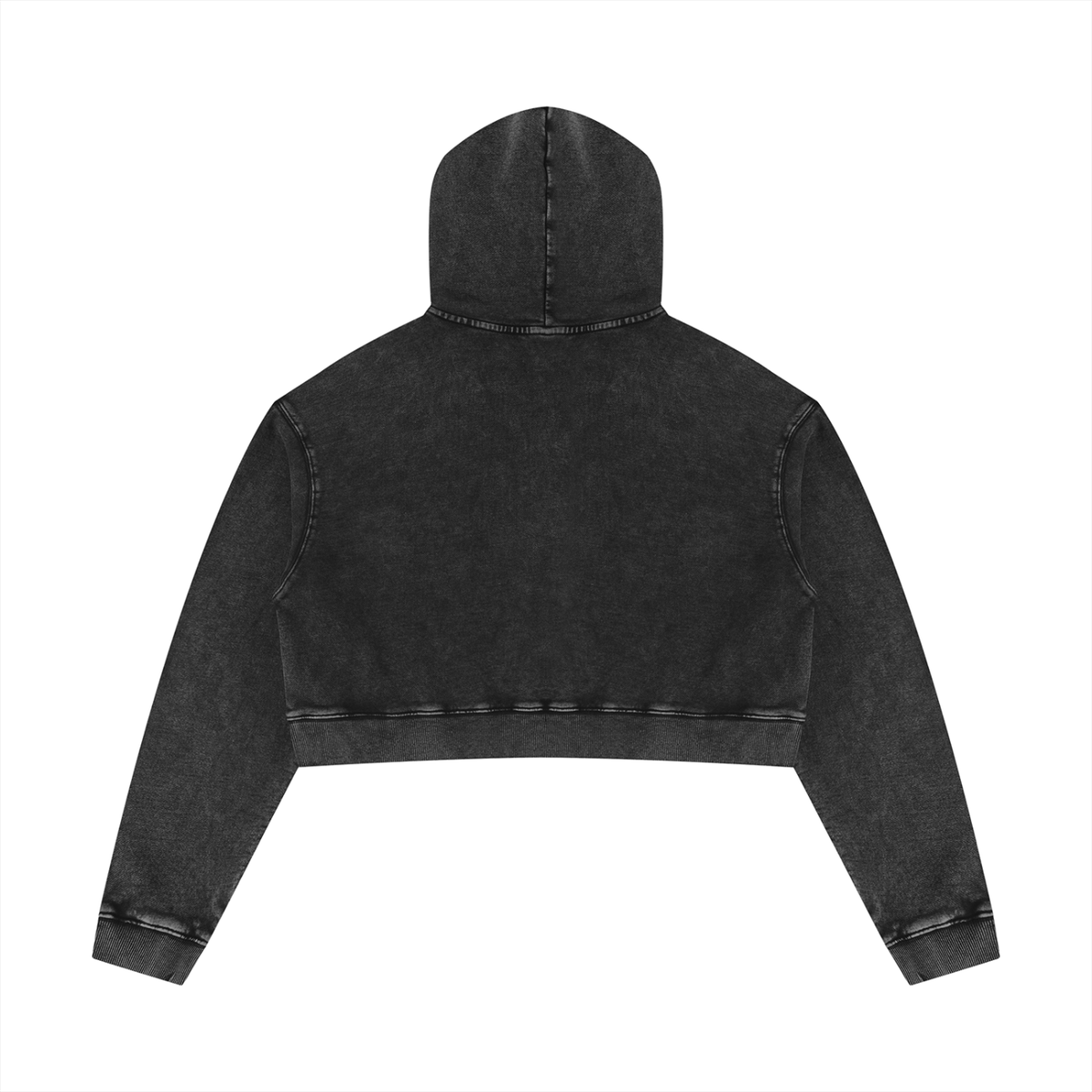 Street Pink Crop Hoodie