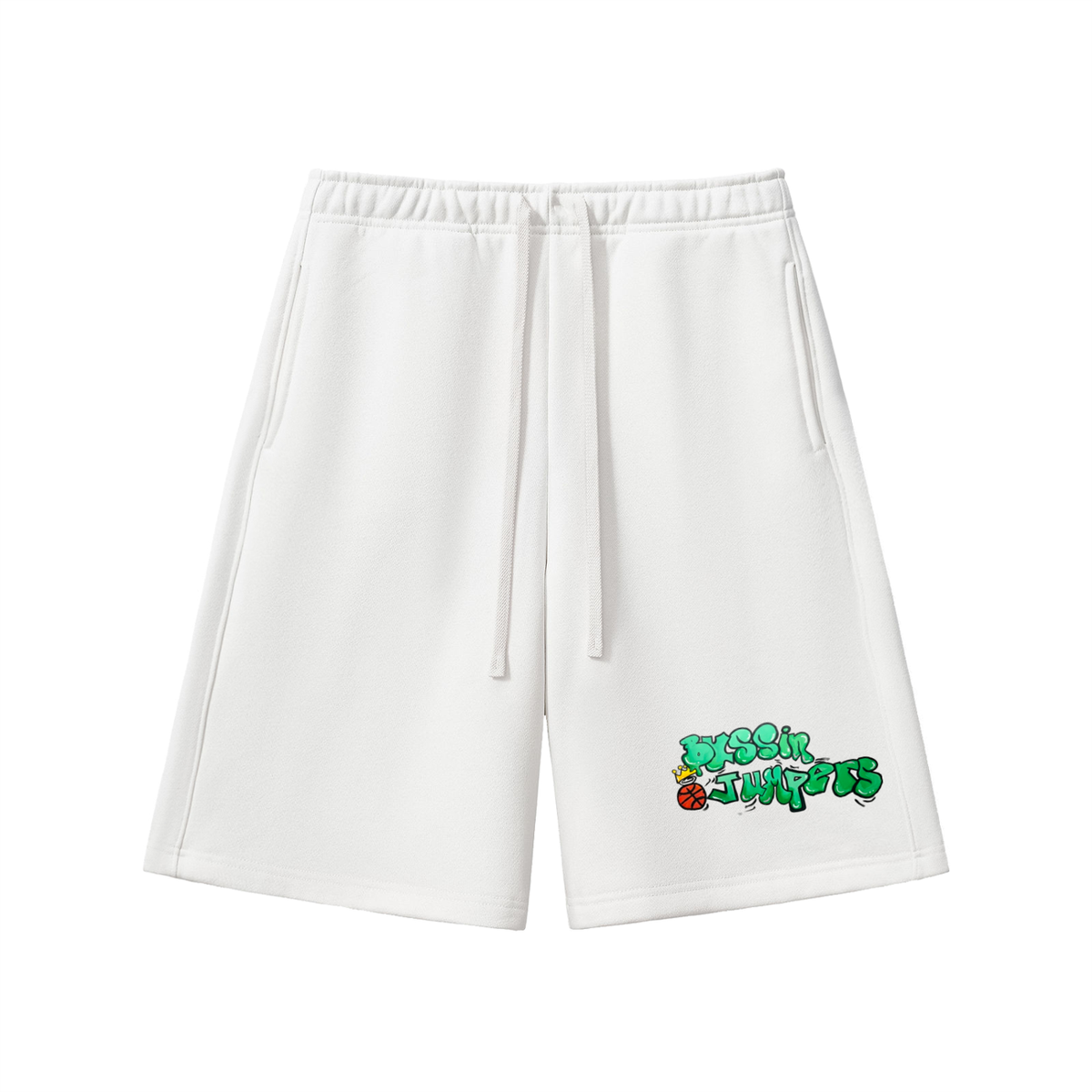 Street Green Fleece Shorts