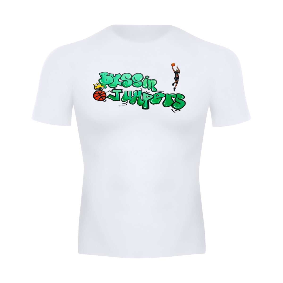 Black & White & Grey Compression Shirt