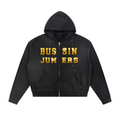 Sun Fade Gold Zip Hoodie
