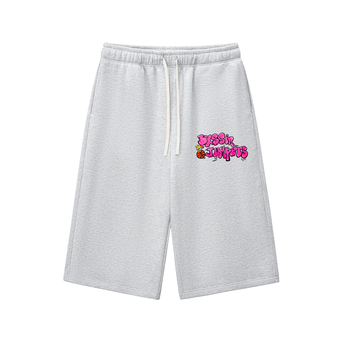 Street Pink Long Shorts