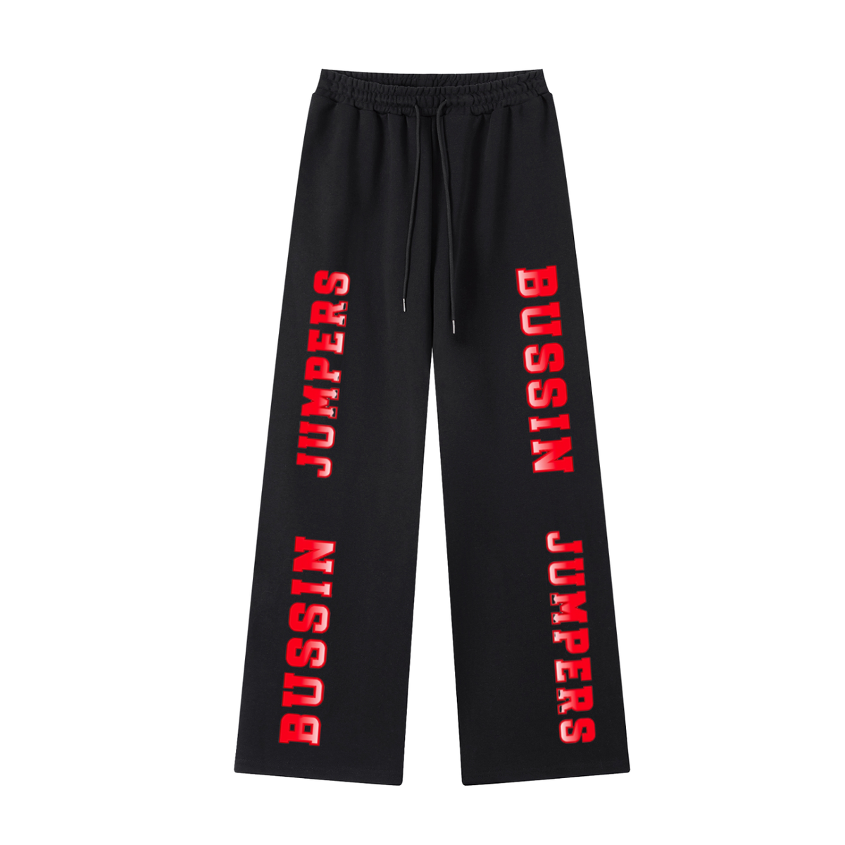 Essential Red Straight-Leg Sweatpants