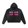 Sun Fade Pink Zip Hoodie