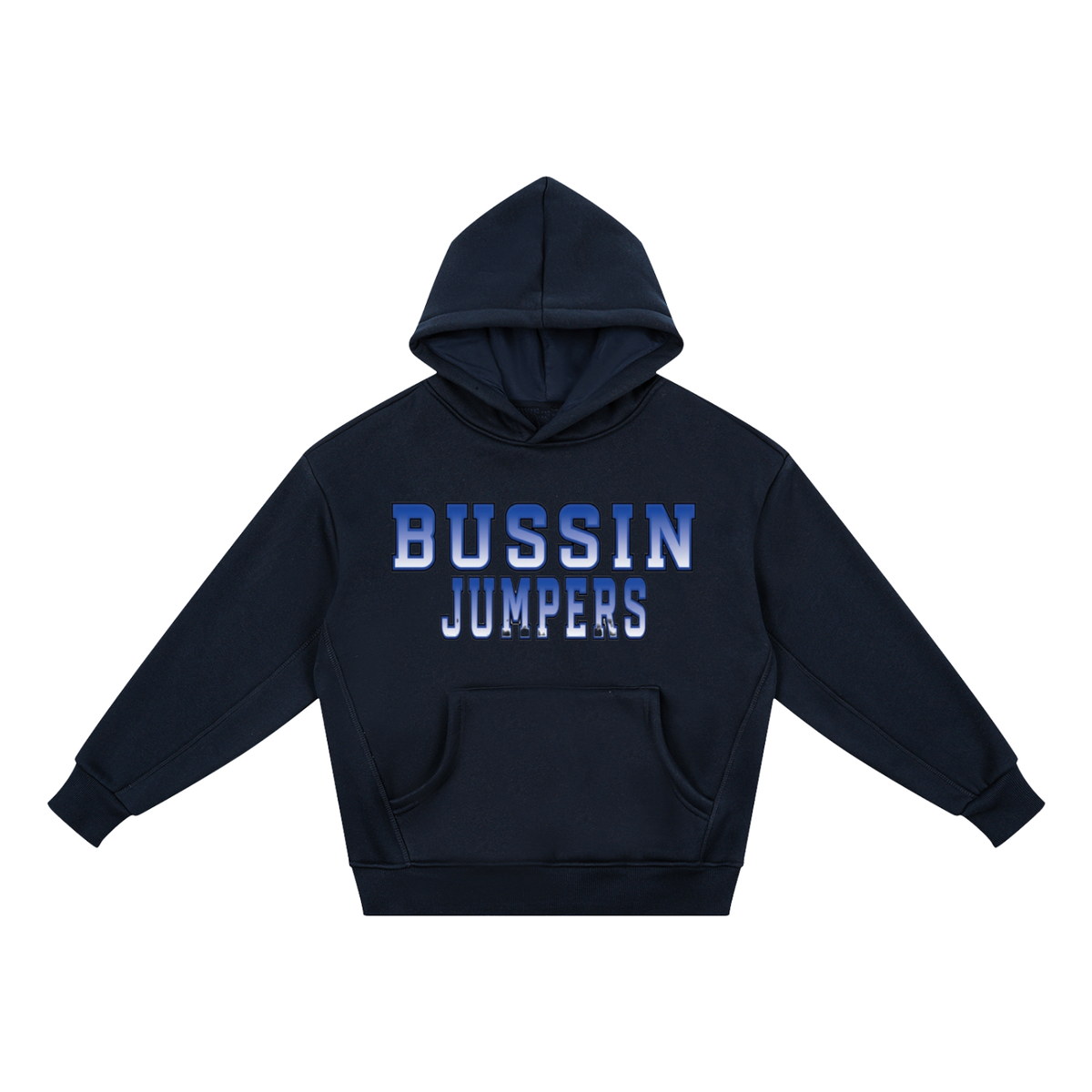 Kids Blue Fleece Hoodie
