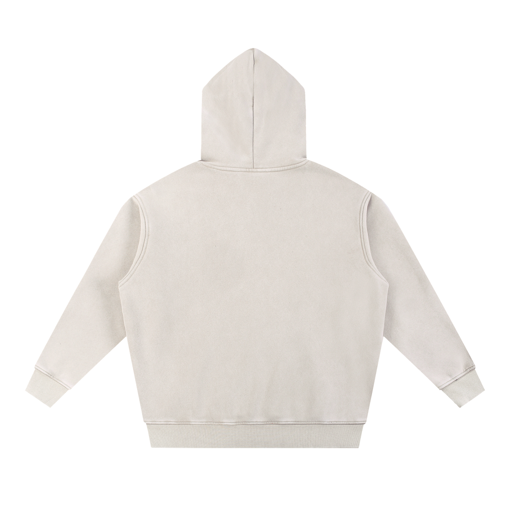 Street Gold & Red Oversize Hoodie