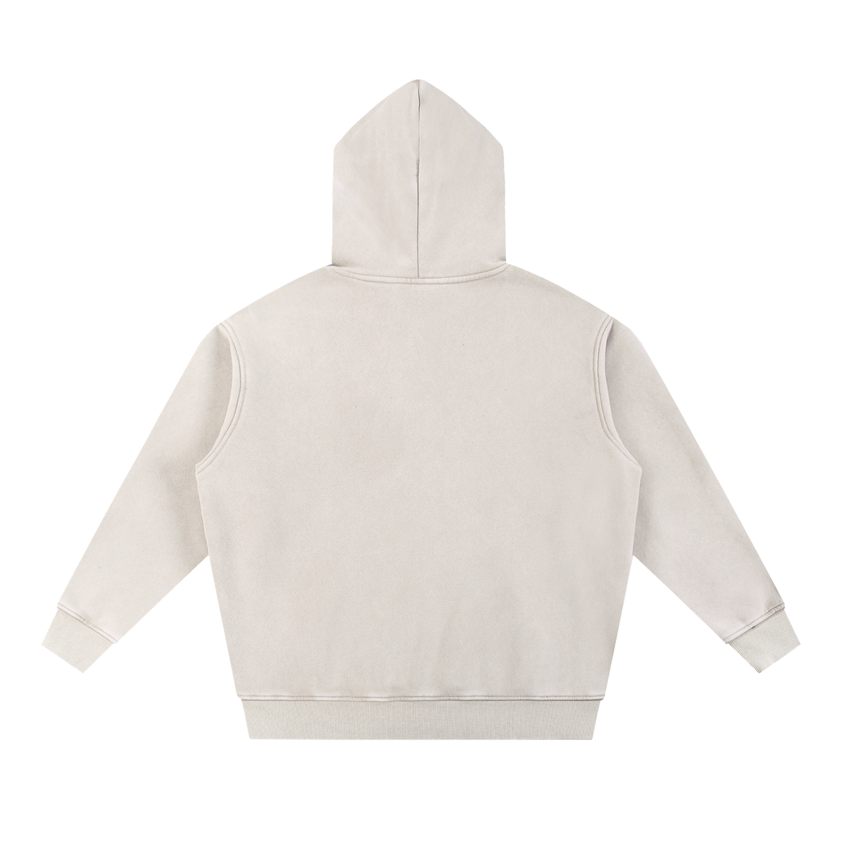 Street Gold & Red Oversize Hoodie
