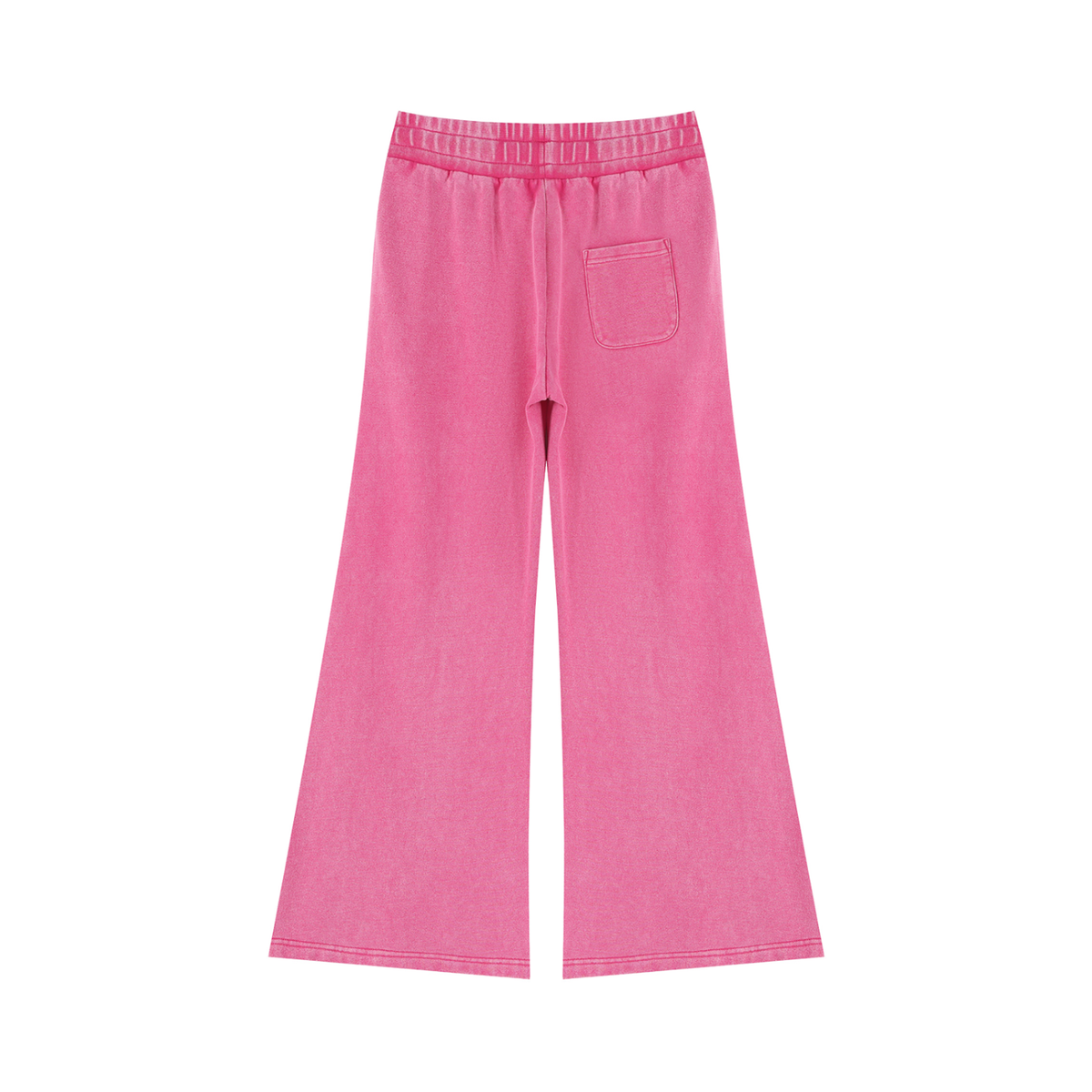 Street Pink Flared Leg Sweatpants