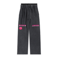 Vintage Pink Washed Waist Pants