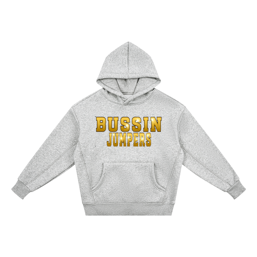 Kids Green & Gold Fleece Hoodie