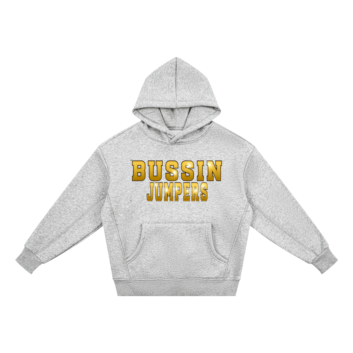 Kids Green & Gold Fleece Hoodie