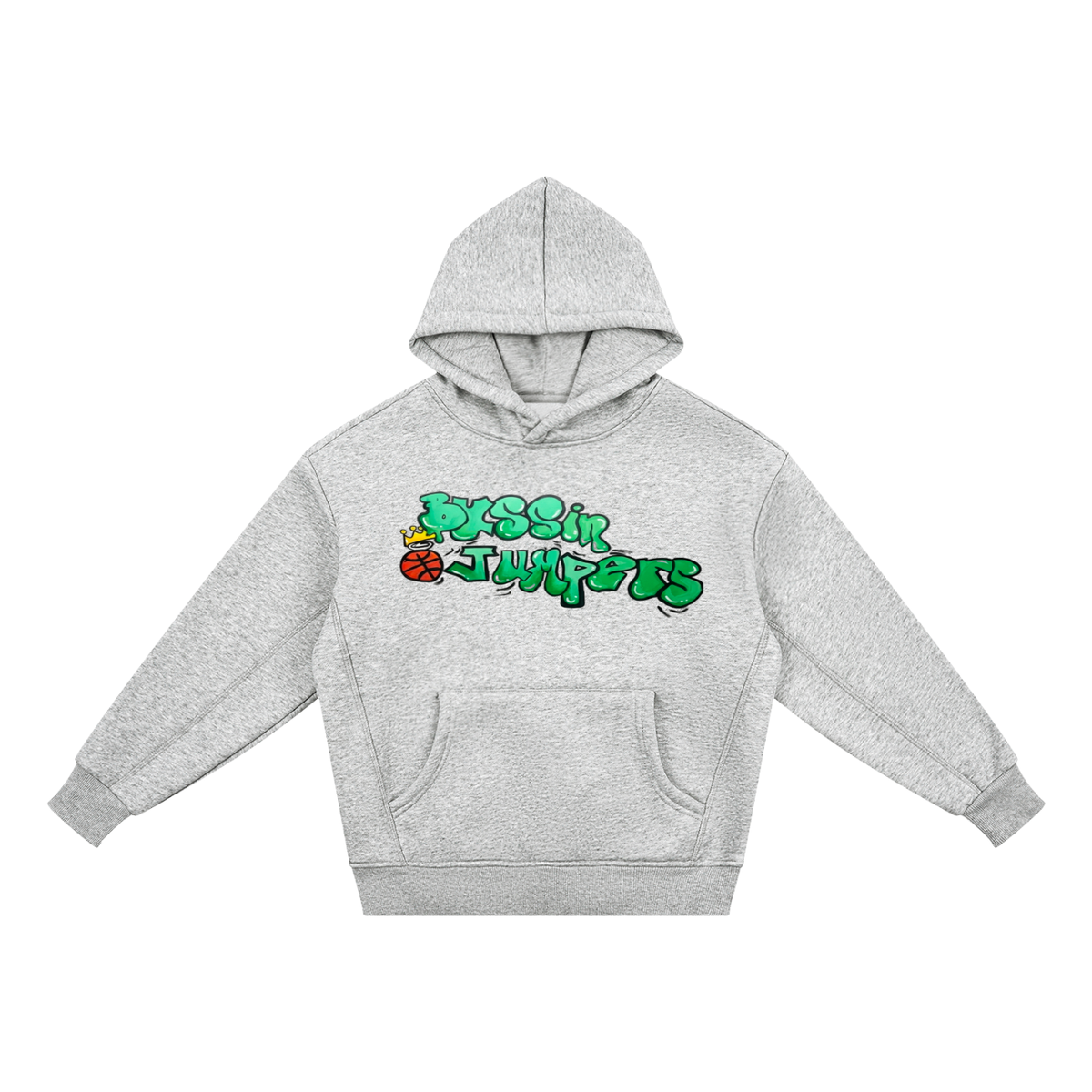 Kids Street Green Fleece Hoodie