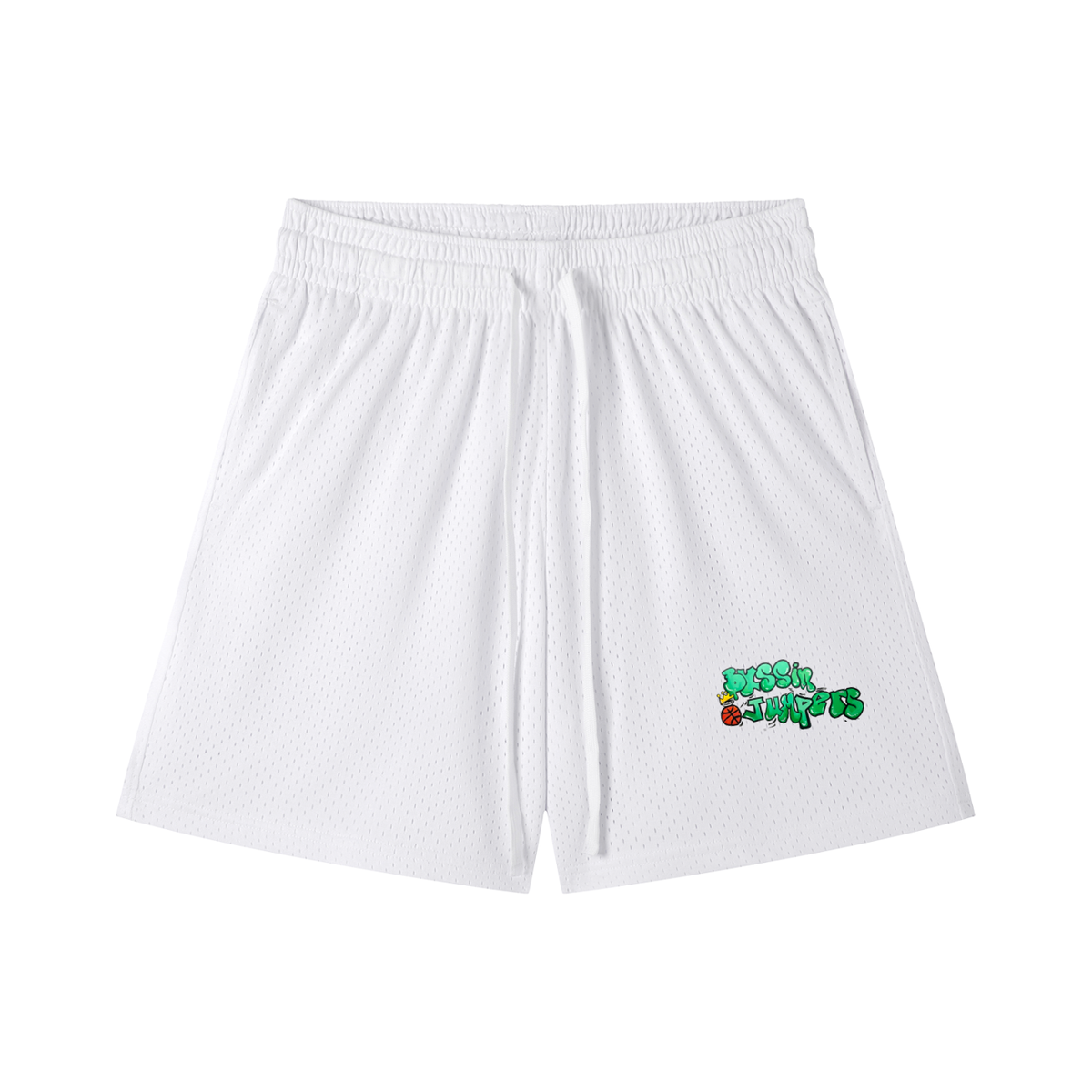 Warm up Street Green Drawstring Shorts