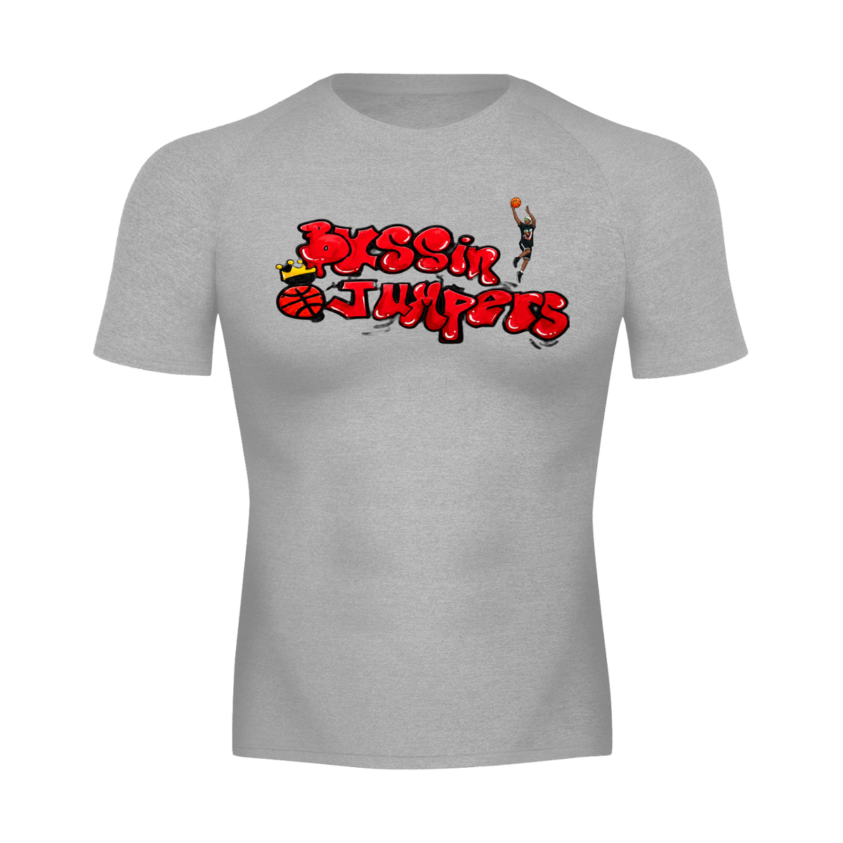 Street Red Compression Shirt