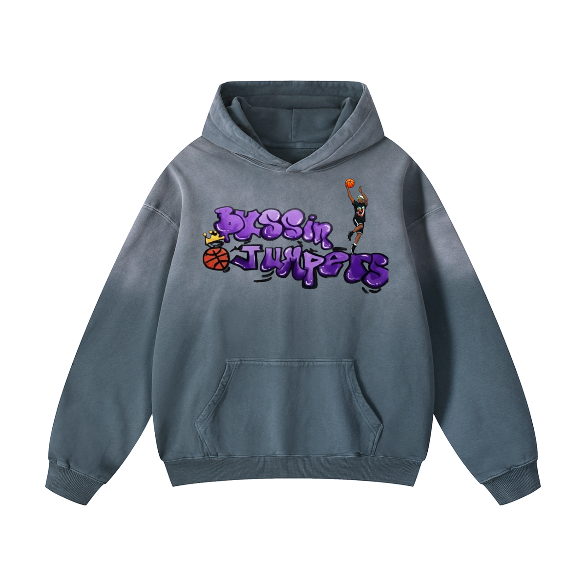 Pruple Oversized Hoodie