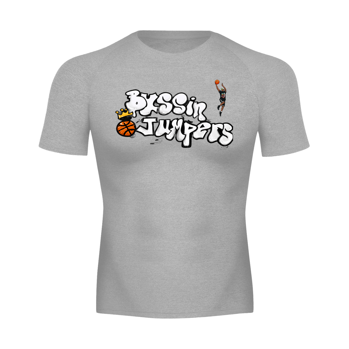 Street White Compression Shirt