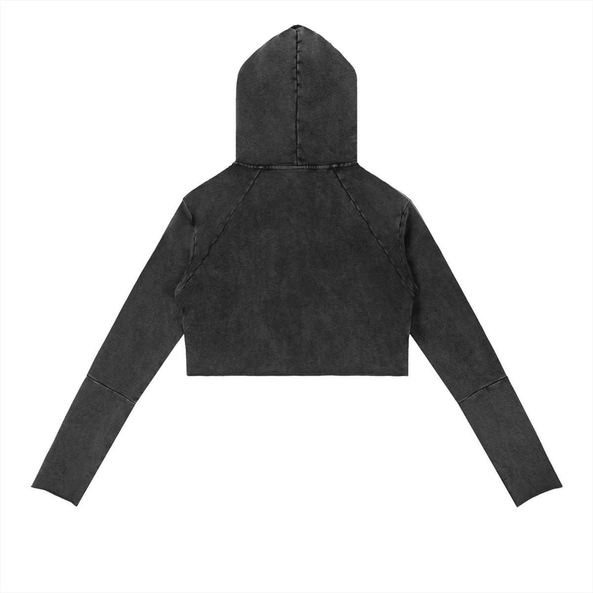 Vintage Street Pink Raw Edge Hoodie