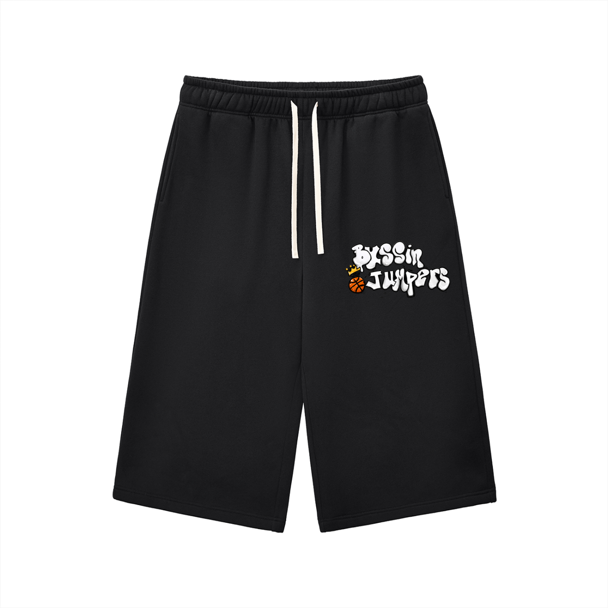 Street White Long Shorts