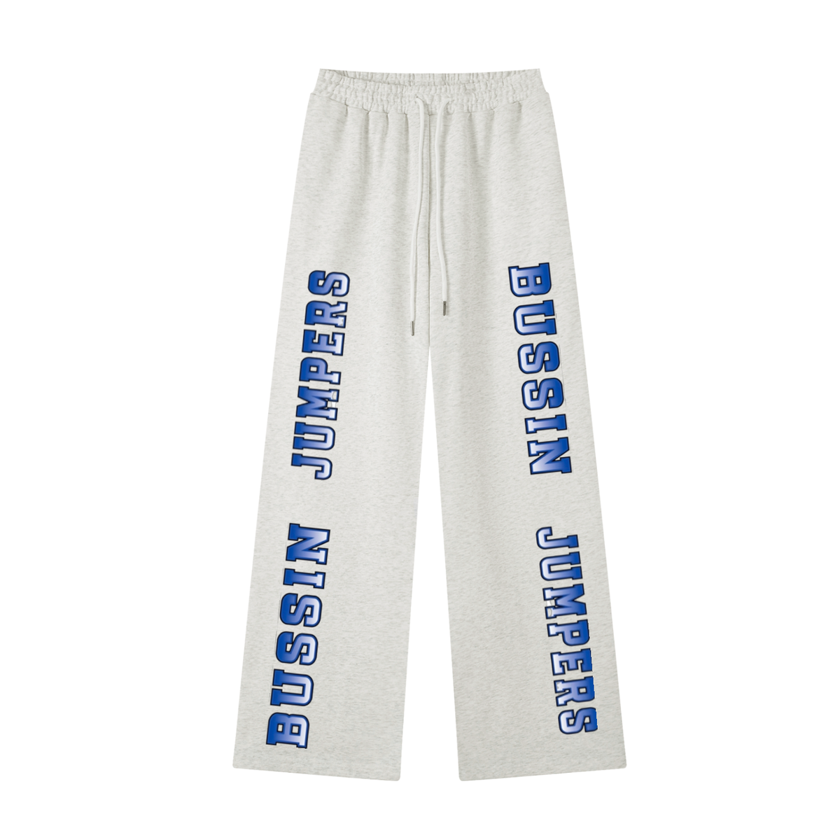 Essential Blue Straight-Leg Sweatpants