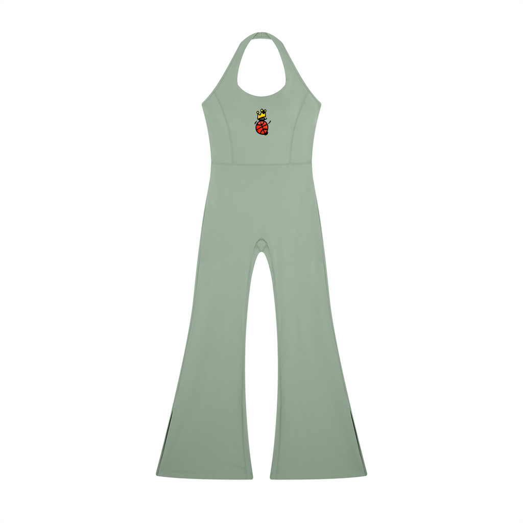 Crowned Baller Flared Jumpsuit
