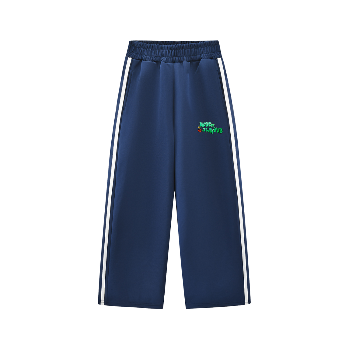 Kids Street Green Tape Sweatpants
