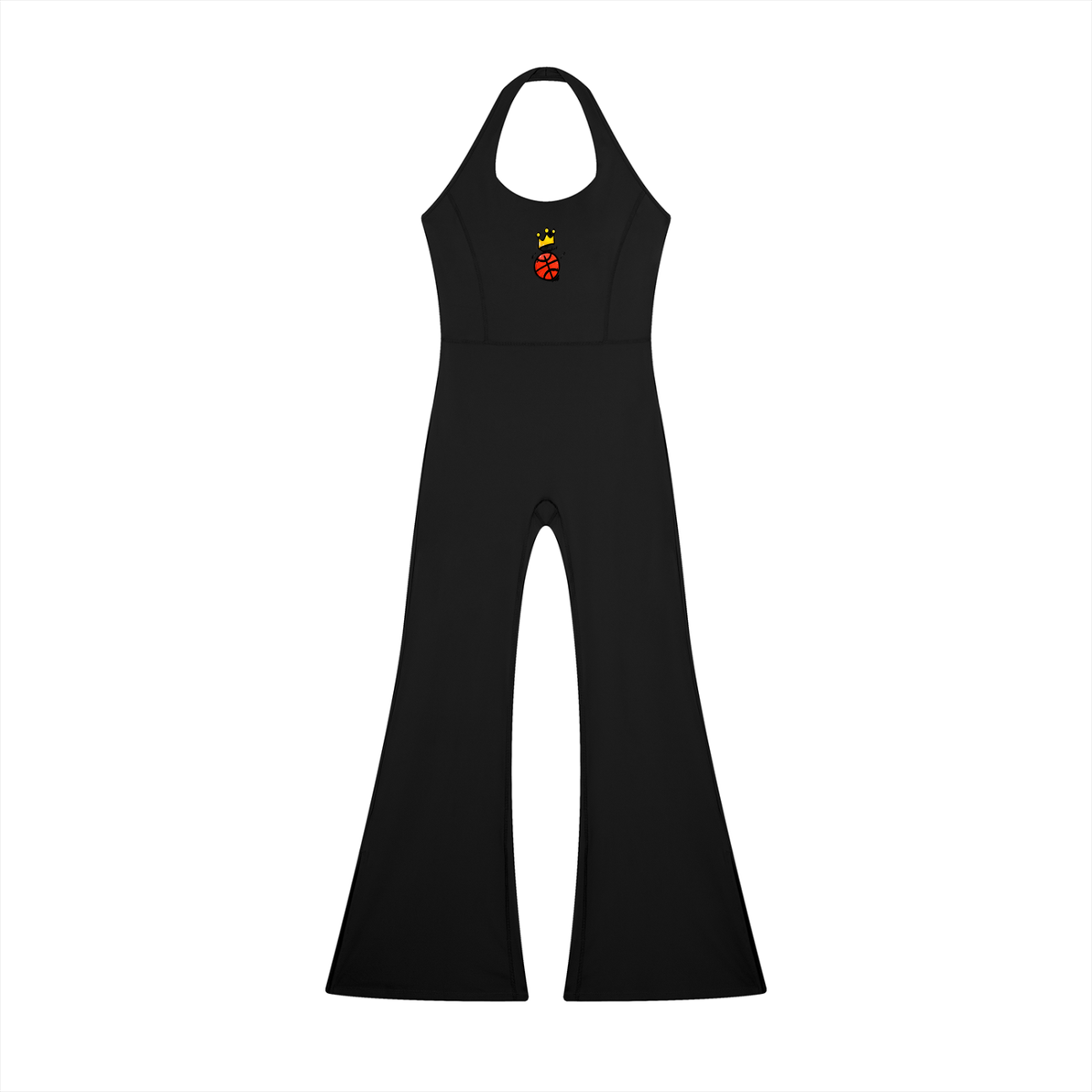 Crowned Baller Flared Jumpsuit