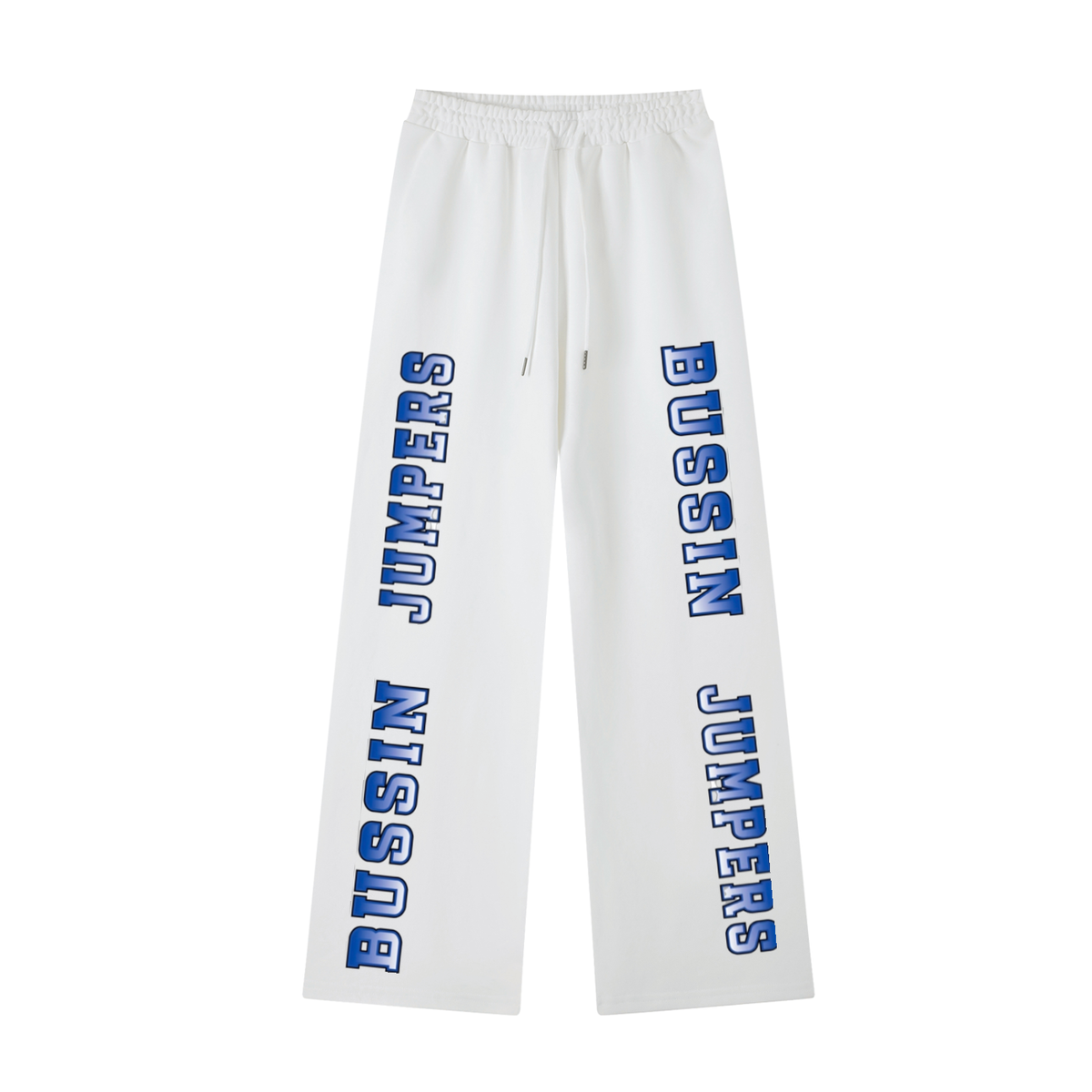 Essential Blue Straight-Leg Sweatpants
