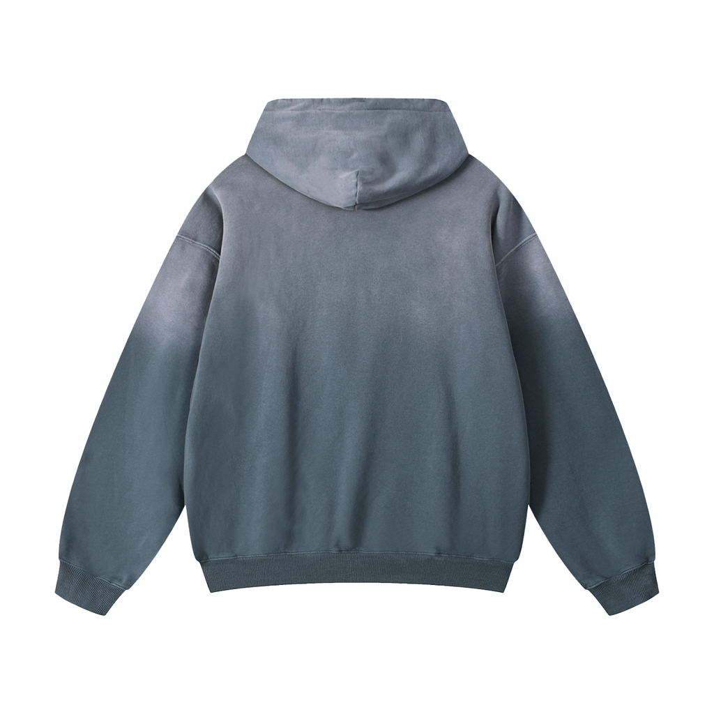 Street Jean Blue Oversized Hoodie
