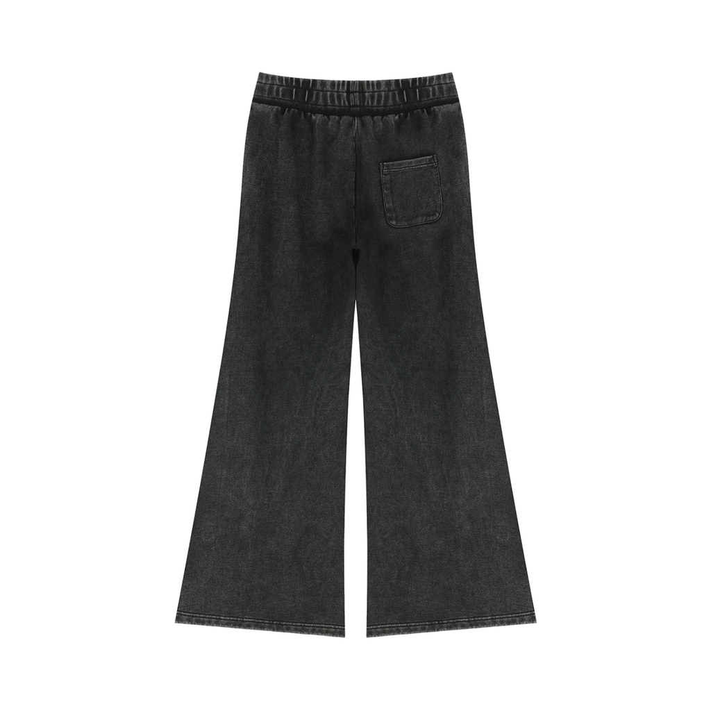 Street Pink Flared Leg Sweatpants