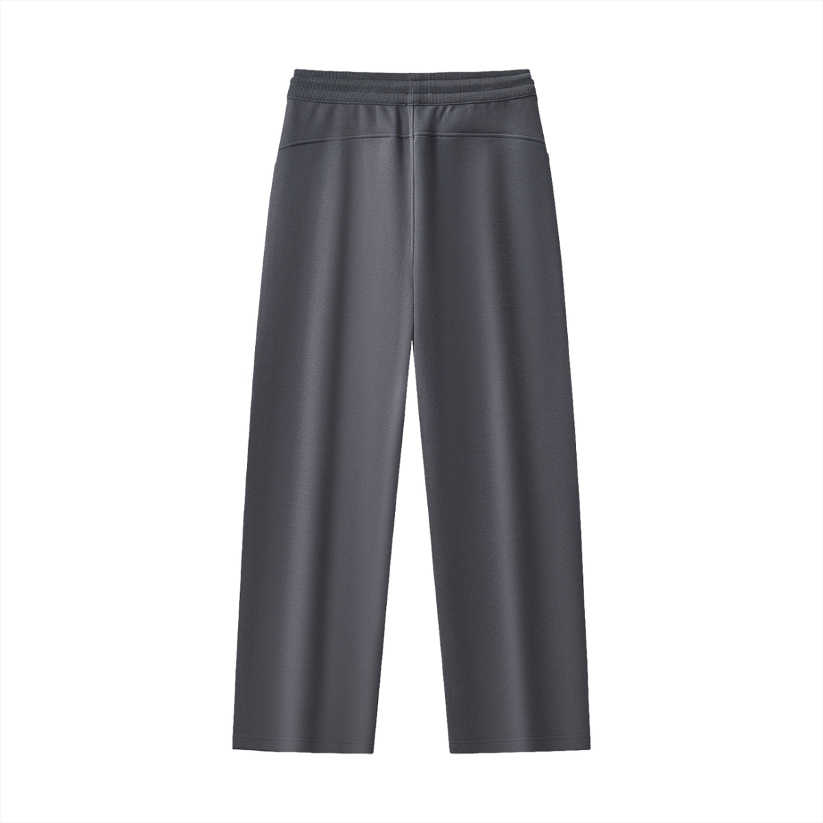 Essential Pink Drawstring Straight-Leg Sweatpants