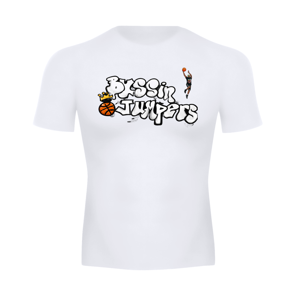 Street White Compression Shirt