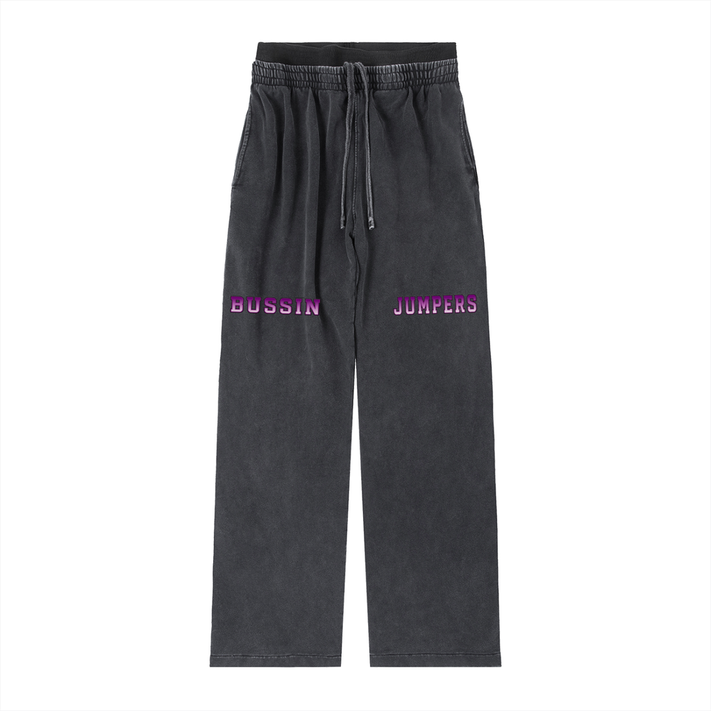 Vintage Purple Washed Waist Pants