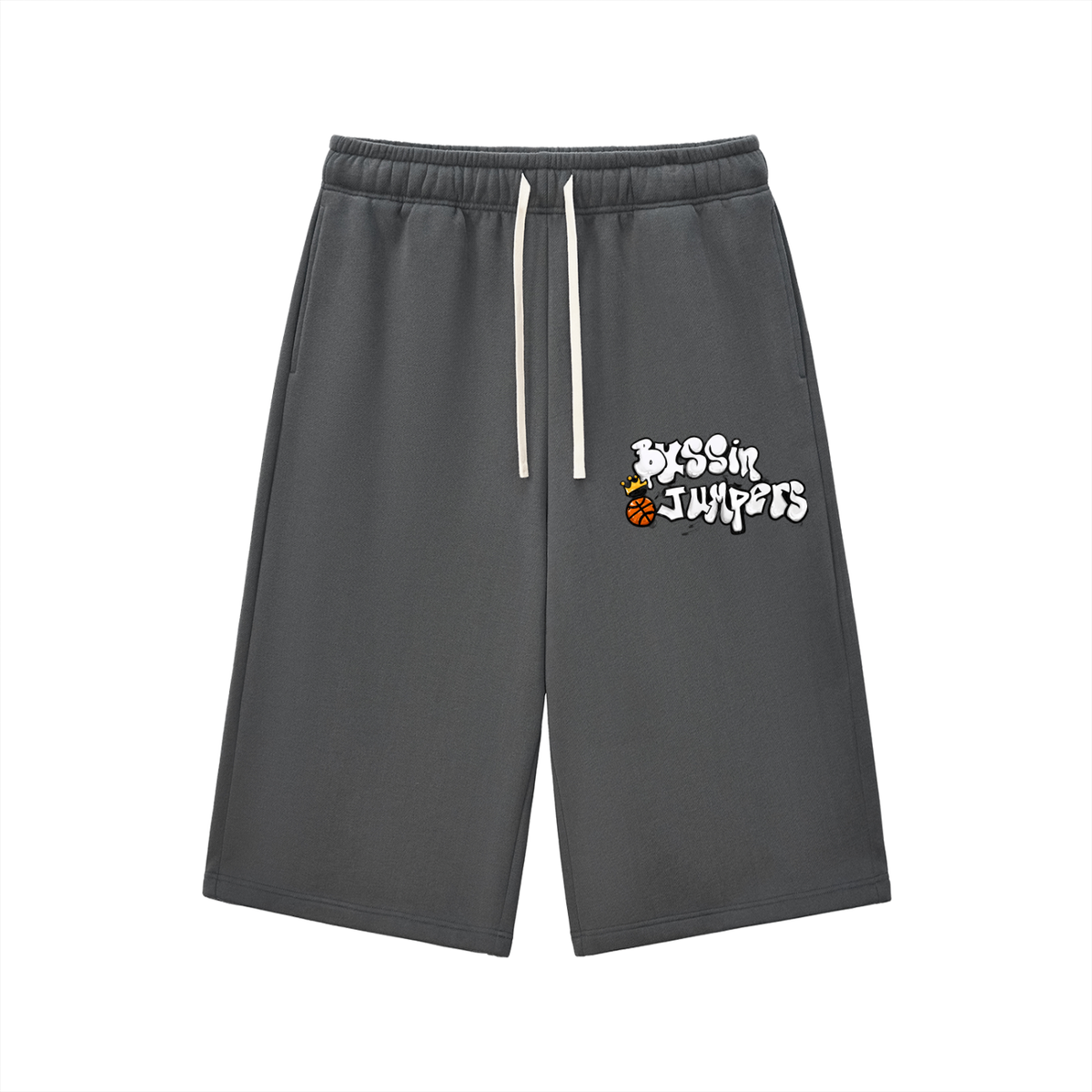 Street White Long Shorts